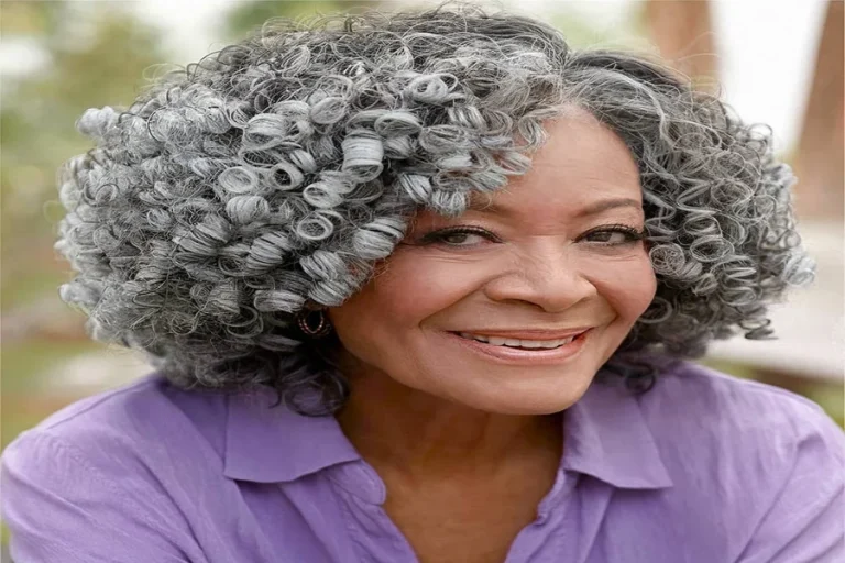 Curly Hair Over 60