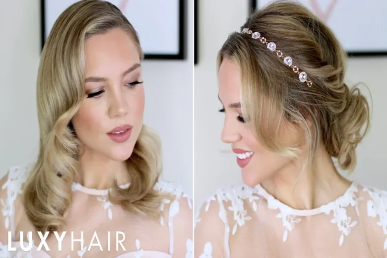 Shoulder Length Wedding Guest Hairstyles for Short