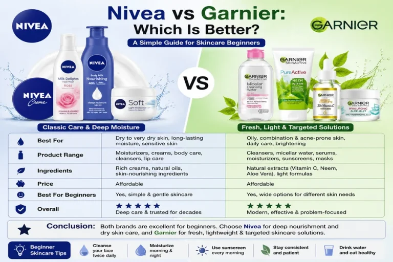 Nivea vs Garnier: Which Is Better? Nivea vs Garnier Which Is Better